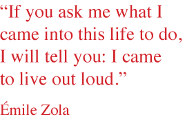 Emile Zola quote